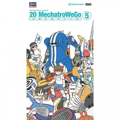 [˾ũ] BH64798 [Hasegawa] BH64798 1/20 20 Mechatro Wego No.05 Sports Blue