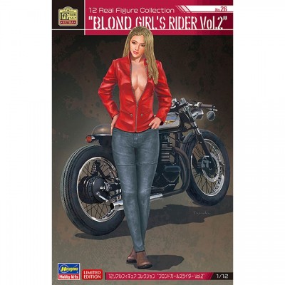 [�˾���ũ] BH52347 [Hasegawa] BH52347 1/12 SP547 12 Real Figure Collection No.26 Blond Girls Rider Vol.2
