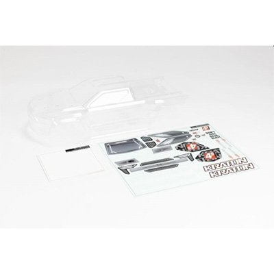 [�˾���ũ] ARA402320 [ARRMA] ARA402320 1/10 Clear Body with Decals and Window Masks: KRATON 4X4 BLX