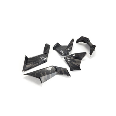 �˾���ũ ARA411018 [ARRMA] ARA411018 Guard Set Painted, Black Camo: FIRETEAM