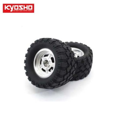 [˾ũ] KYKBTH001SC [KYOSHO] Gluedtirewheel(MAD WAGON VE/SC/2pcs)