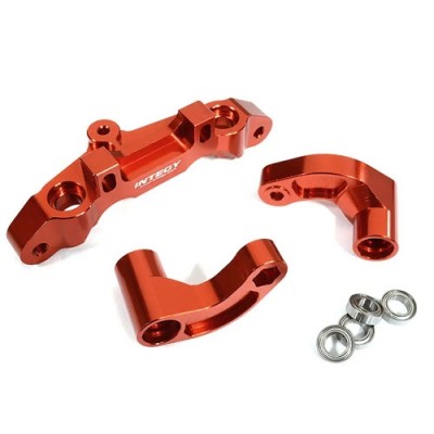 [�˾���ũ] C29975RED [INTEGY] Billet Machined Steering Bell Crank for Arrma 1/5 Kraton 4X4 8S BLX C29975RED