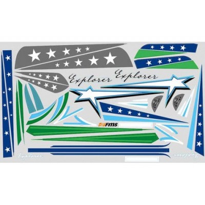 [�˾���ũ] FMSFG116 [FMS] 1020mm F3A Decal sheet - ���� �Ǹ�
