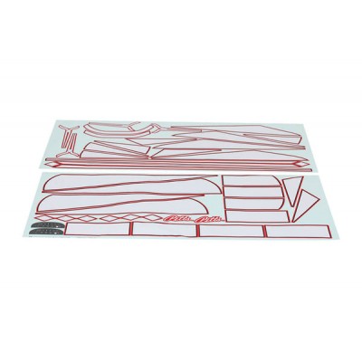 [�˾���ũ] FMSRY118 [FMS] Pitts 1400mm V2 Decal sheet - ���� �Ǹ�