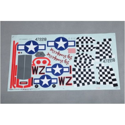 [�˾���ũ] FMSSC116BBD [FMS] 800mm P-51D Decal sheet - ���� �Ǹ�