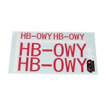 [FMS] 1400mm J-3 Cub V4 Decal sheet - ���� �Ǹ�