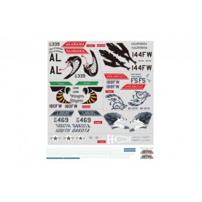 [�˾���ũ] FMSRF121 [FMS] 70MM F-16C Decal Sheet - ���� �Ǹ�