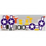 [FMS] 1400mm P-51D Red Tail Decal sheet -  Ǹ