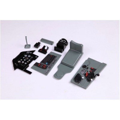[˾ũ] FMSSG310 [FMS] 1700mm P-51D Red Tail Plastic Scale Cockpit -  Ǹ