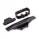 [Traxxas] AX9036 Hoss Bumper, rear/ bumper mount, rear/ bumper support, rear