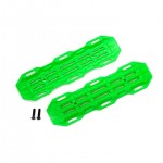 [Traxxas] AX8121G Traction boards, green/ mounting hardware