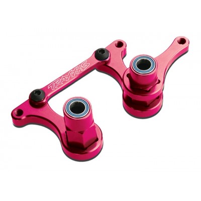 [�˾���ũ] AX3743P [Traxxas] AX3743P Steering bellcranks,drag link pink-anodized 6061-T6 aluminum/5x8mm ball bearings-4