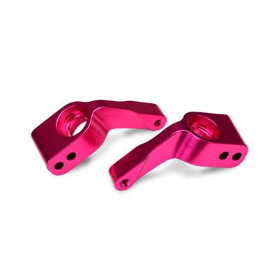 [�˾���ũ] AX3652P [Traxxas] AX3652P Stub axle carriers, Rustler/Stampede/Bandit-2,6061-T6 aluminum pink-anodized/5x11mm ball bearings-4