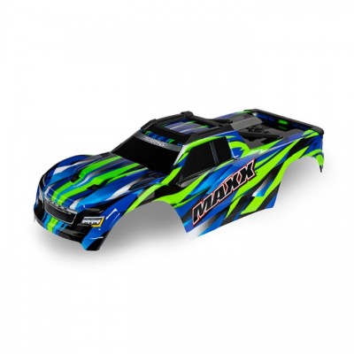 [�˾���ũ] AX8918G [Traxxas] AX8918G Body, Maxx, green fits Maxx-extended chassis 352mm wheelbase
