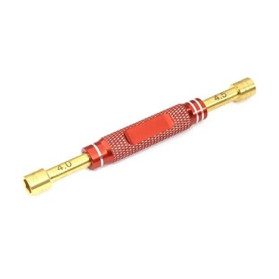 �˾���ũ C31837RED [INTEGY] 4mm & 4.5mm Hex Nut Driver Tool Set for Axial SCX24 C31837RED