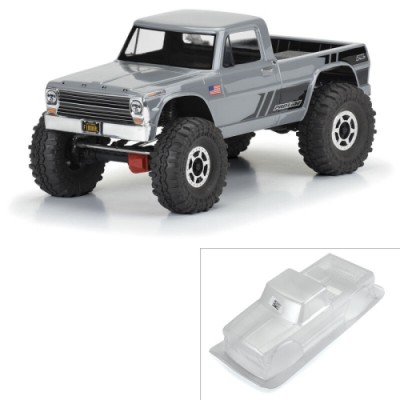 �˾���ũ PRO361300 [PROLINE-RACING] 3613-00 1/10 1967 Ford F-100 Clear Body 12.3 (313mm) Wheelbase Crawlers