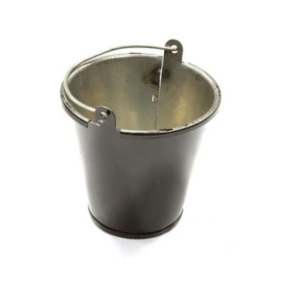 [�˾���ũ] C25562BLACK [INTEGY] Realistic 1/10 Scale Large Size Metal Bucket for Off-Road Crawling