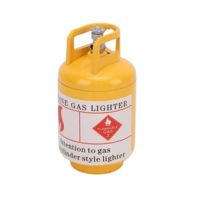 �˾���ũ C31843YELLOW [INTEGY] Realistic 1/10 Scale Size Model Butane Gas Tank C31843YELLOW