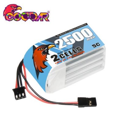 [�˾���ũ] CD2S25005 [CODDAR] 7.4V 2500mAh ���ű�� ��Ƭ ������ ���͸� Hump Ÿ��