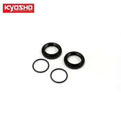 �˾���ũ KYW5307-03GM [KYOSHO] Spring Adjuster (14mm/Gunmetal/2pcs)
