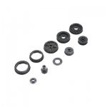 [TLR Racing] Drive, Differential Pulley Set: 22-4/2.0