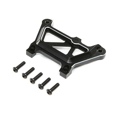 [˾ũ] LOS351018 [TEAM LOSI] Front Top Plate, Aluminum, Black: DBXL-E 2.0