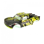 [ARRMA] MOJAVE 6S BLX PAINTED DECALLED TRIMMED BODY (BLACK/GREEN)