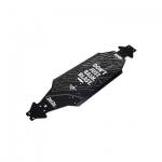 [ARRMA] ALUMINUM CHASSIS CNC 7075 T6 LWB (BLACK) (1PC)