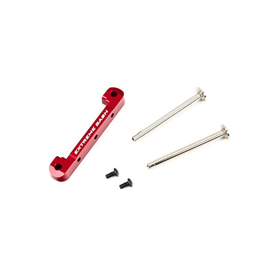 [˾ũ] ARA330659 [ARRMA] FRONT UPPER SUSPENSION MOUNT CNC ALUMINUM (RED)