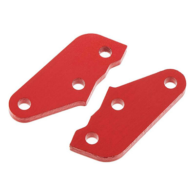 [˾ũ] ARAC9363 [ARRMA] AR340072 Steering Plate A Aluminum Red (2)