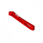 [ARRMA] FRONT CENTER CHASSIS BRACE ALUMINUM 98MM (RED)