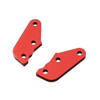 [˾ũ] ARAC9371 [ARRMA] AR340106 Steering Plate B Aluminum Red SENTON (2)
