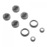 [ARRMA] AR330337 Shock Cap Set Nero (2)