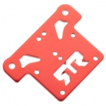 [ARRMA] AR320195 Top Plate Aluminum Silver/Blue