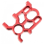[ARRMA] AR310446 Motor Mount Aluminum Red