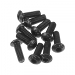 [ARRMA] AR721308 Button Head Screw 3x8mm (10)