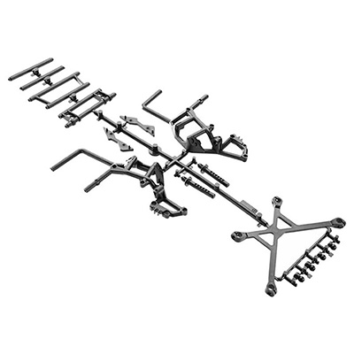 [˾ũ] AXIC0599 [Axial] AX31102 Rear Cage Yeti