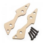 [Axial] AX31166 Machined Shock Mount Plates Yeti
