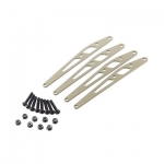 [Axial] AX31245 Lower Link Plate Set Aluminum (4)