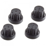[Axial] AX8079 Hub Cover Set Black (4)