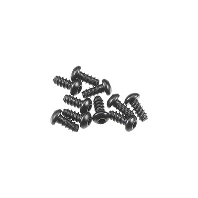 [˾ũ] AXIC0422 [Axial] AXA0422 Hex Sckt Tapp Button Hd M2.6x6mm Blk (10)
