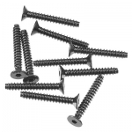 [Axial] AXA0416 Hex Sckt Tapping Flat Hd Blk M2.6x18mm(10)