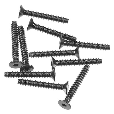 [�˾���ũ] AXIC0416 [Axial] AXA0416 Hex Sckt Tapping Flat Hd Blk M2.6x18mm(10)