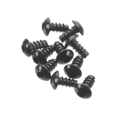 [�˾���ũ] AXIC0433 [Axial] AXA433 Hex Socket Button Head M3x6mm Black (10)