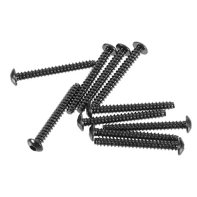 [�˾���ũ] AXIC1440 [Axial] AXA440 Hex Sckt Tapping Button Hd Blk M3x25mm(10)