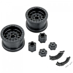 [Axial] AX31178 2.2 Method Beadlock Wheels IFD Black (2)