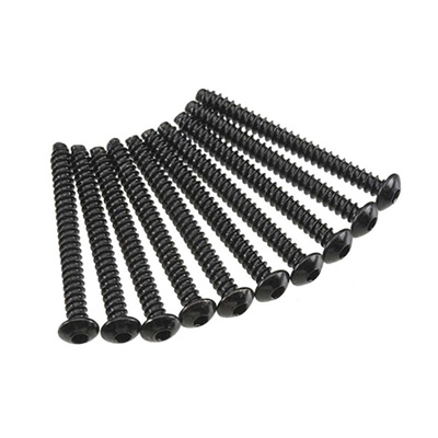 �˾���ũ AXIC0125 [Axial] AXA441 Hex Tap Button Head M3x30mm Black (10)