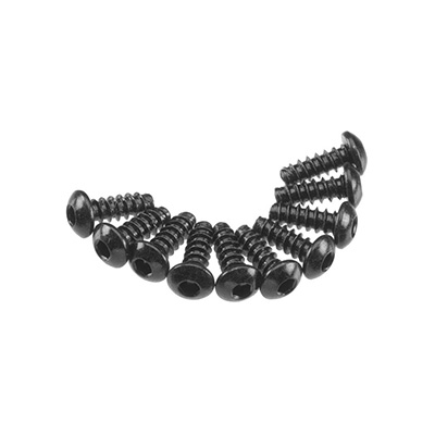 [�˾���ũ] AXIC0120 [Axial] AXA434 Hex Tap Button Head M3x8mm Black (10)