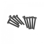 [Axial] AXA088 Cap Head M3x20mm Black Oxide (10)