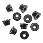 [Axial] AXA1045 Nylon Locknut M4 Black (10)